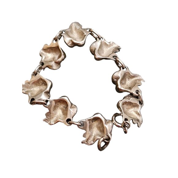 Wowsa Sterling Victorian Lady Linked Bracelet (A4585) - Picture 4 of 5